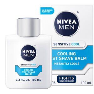 NIVEA MEN Sensitive Cool Post Shave Balm with Seaweed and Chamomile Extract 3.3